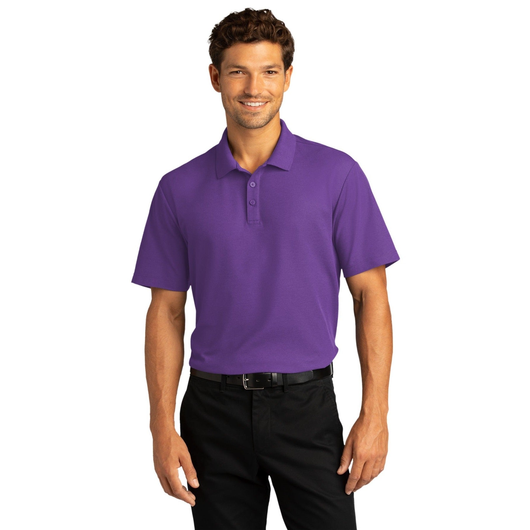 Port Authority-Port Authority ® SuperPro React ™ Polo. K810-MedTech-8